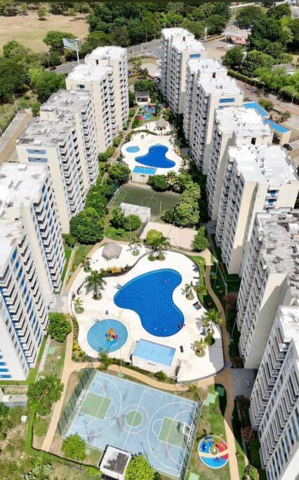 Bazén v ubytování PA Lindo Apartamnto con Aire A nebo v jeho okolí