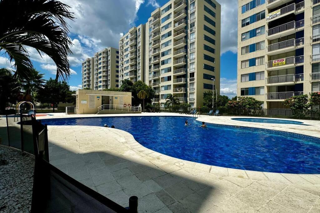 Bazén v ubytování PA Lindo Apartamnto con Aire A nebo v jeho okolí