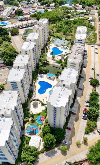 Bazén v ubytování PA Lindo Apartamnto con Aire A nebo v jeho okolí