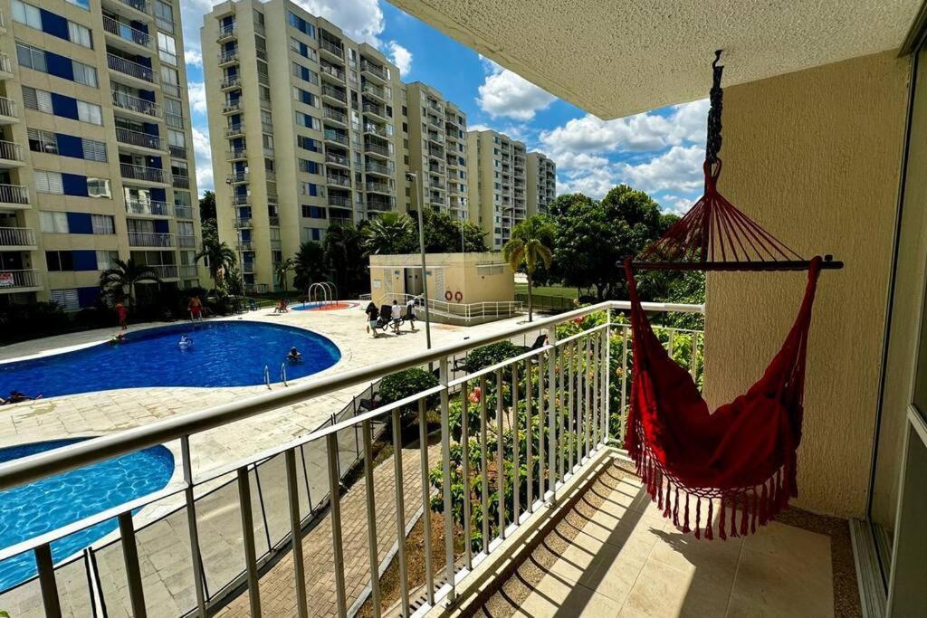 Bazén v ubytování PA Lindo Apartamnto con Aire A nebo v jeho okolí