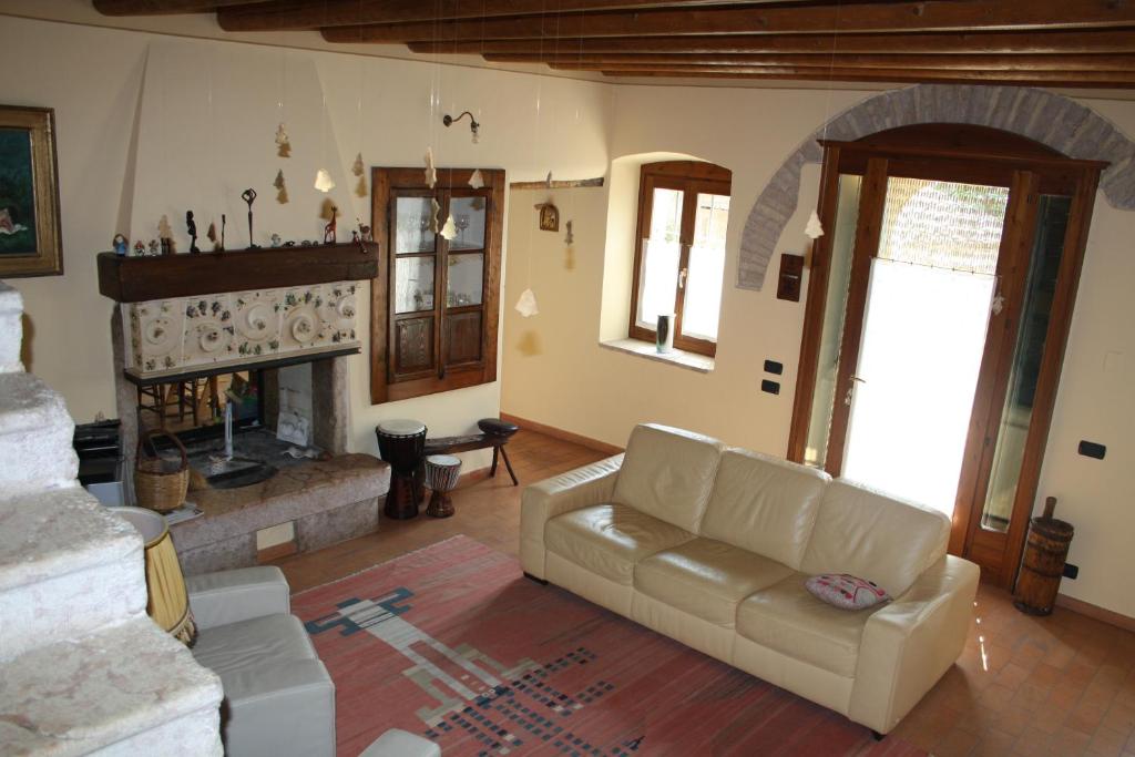 Posezení v ubytování B&B Ca' Ori
