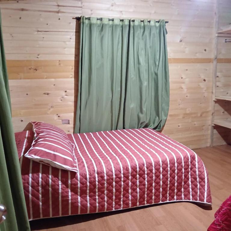 Postel nebo postele na pokoji v ubytování Finca Severo Refugio