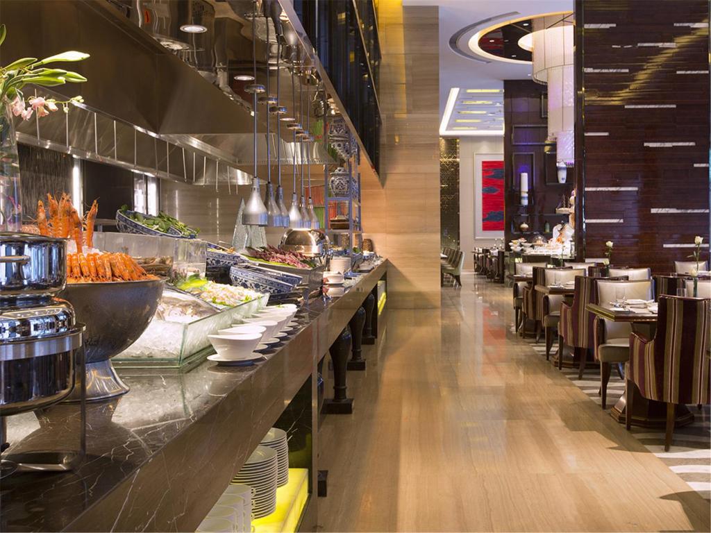 Restaurace v ubytování Wanda Vista Quanzhou