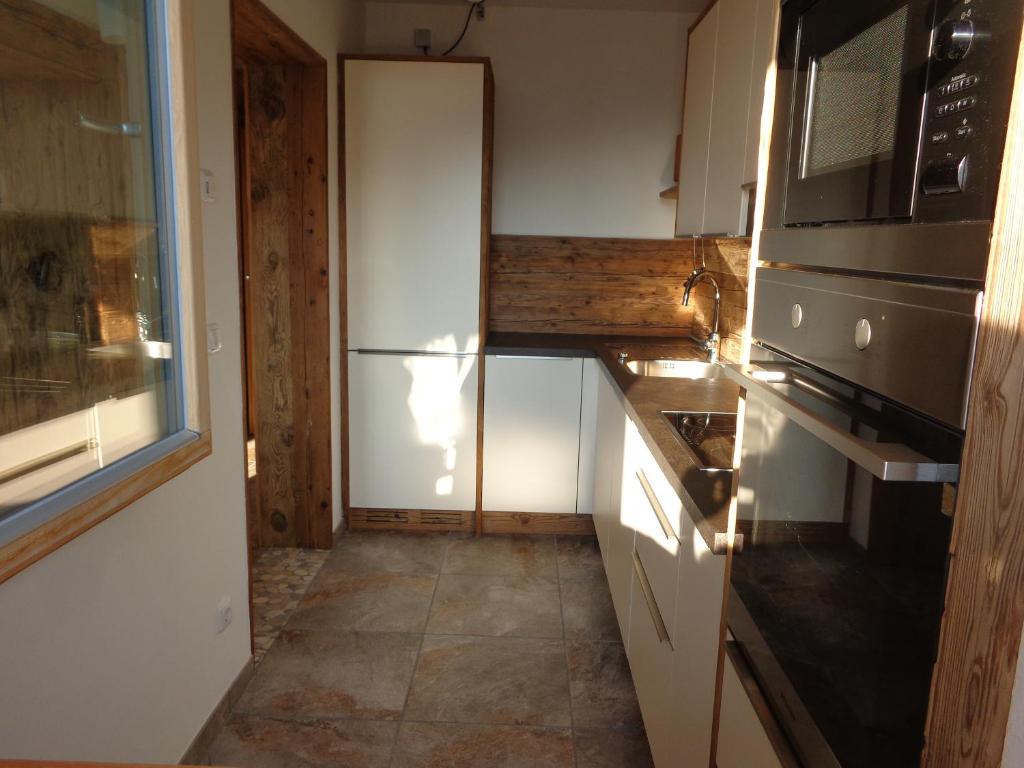 Kuchyň nebo kuchyňský kout v ubytování Gasthaus Dorfberg