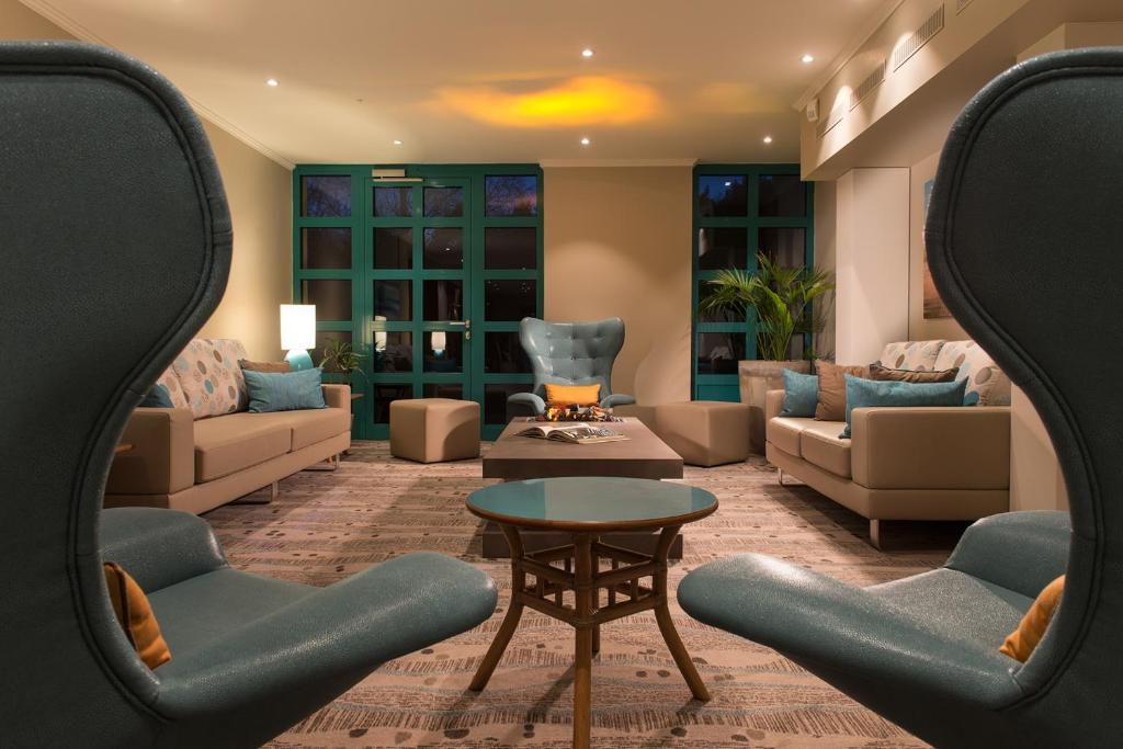 Posezení v ubytování Hotel Bernstein Prerow