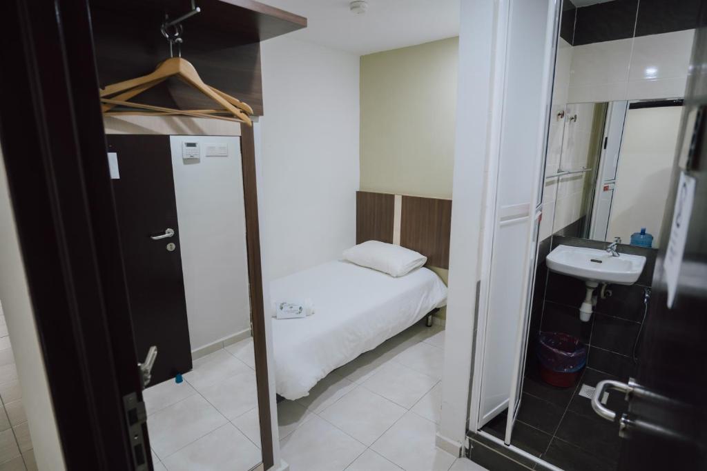Koupelna v ubytování ND Hotel Melaka