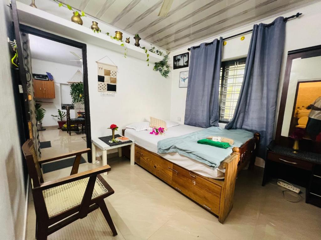 Postel nebo postele na pokoji v ubytování Hammock Beach Home