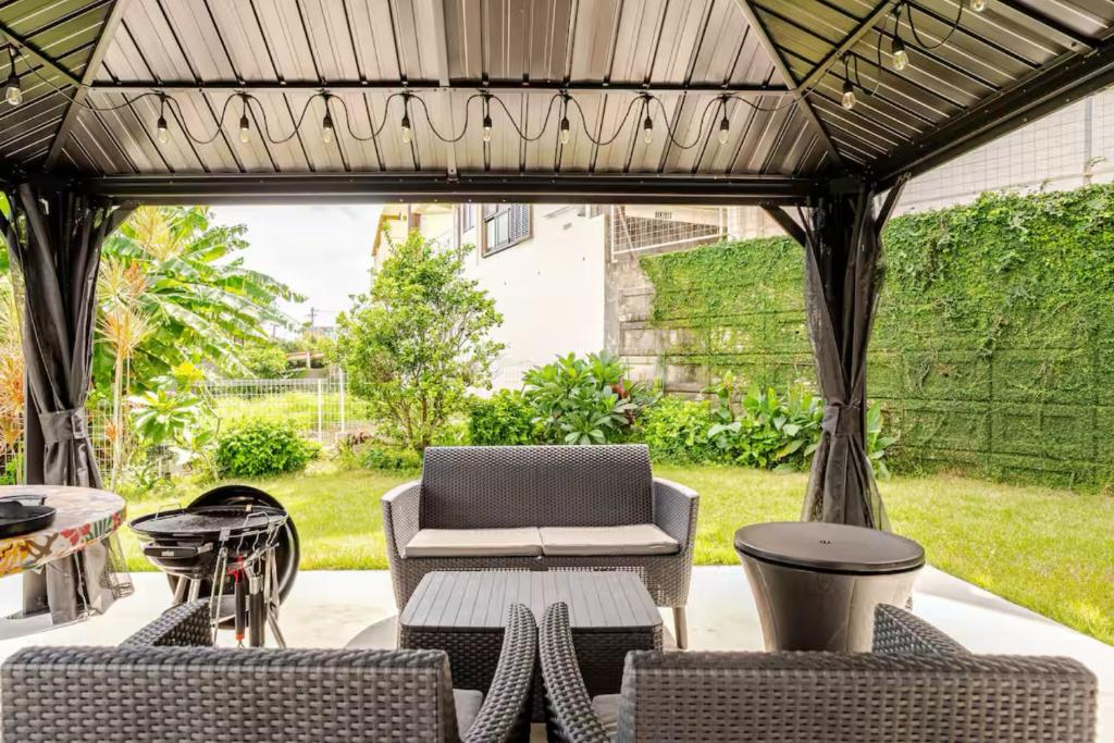 Zahrada ubytování guesthouse みつば