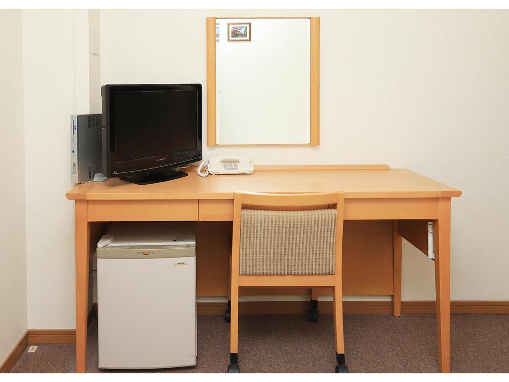 TV a/nebo společenská místnost v ubytování Smile Hotel Nara