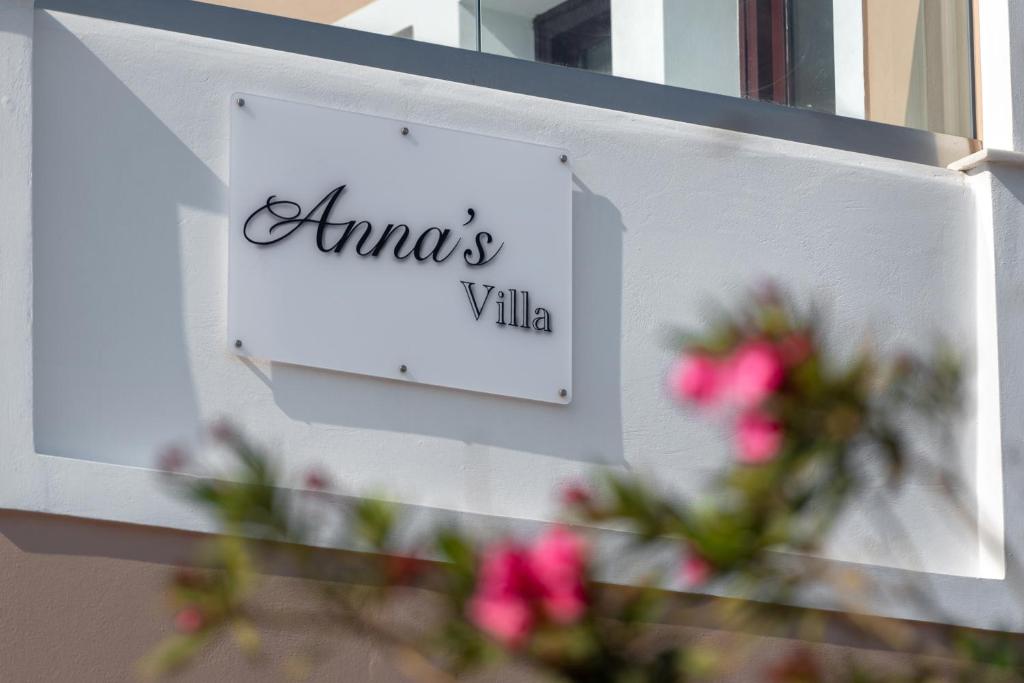 Certifikát, hodnocení, plakát nebo jiný dokument vystavený v ubytování Anna’s Villa