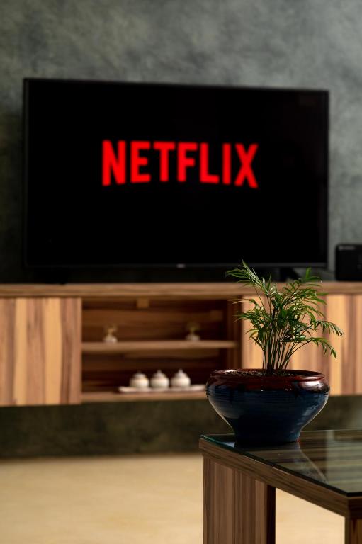 TV a/nebo společenská místnost v ubytování Anna’s Villa