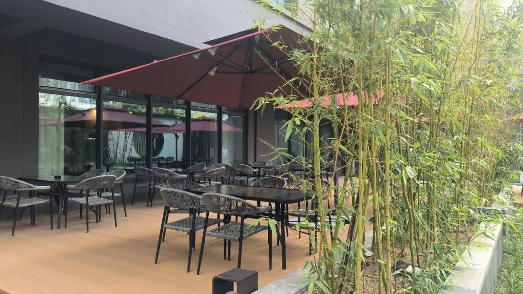 Zahrada ubytování Yun Qi Hotel