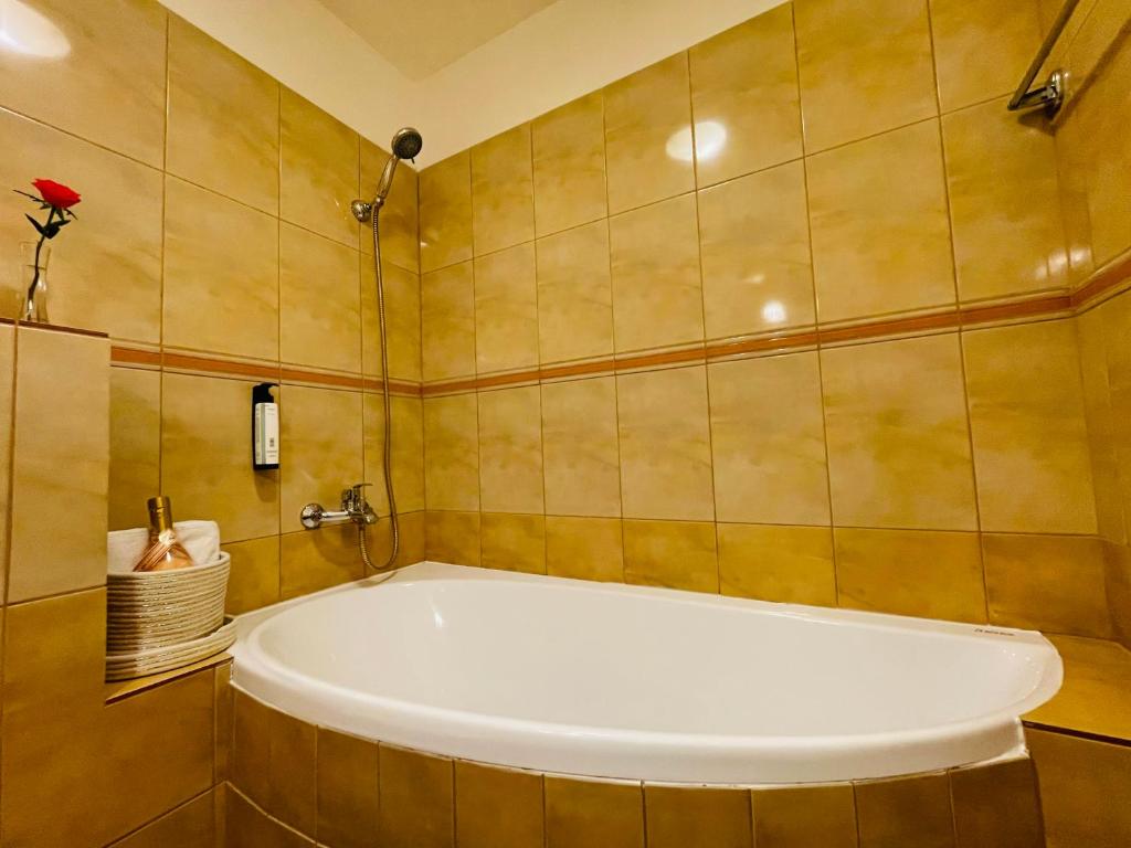 Kúpeľňa v ubytovaní Hotel Majovey