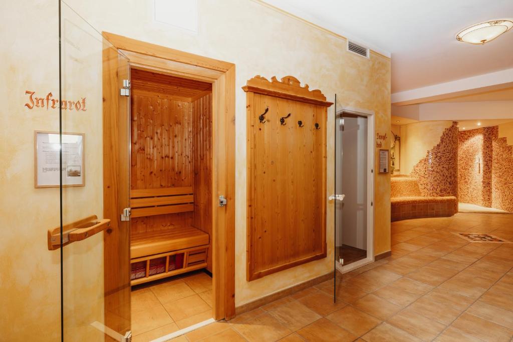 Koupelna v ubytování Hotel Lammwirt