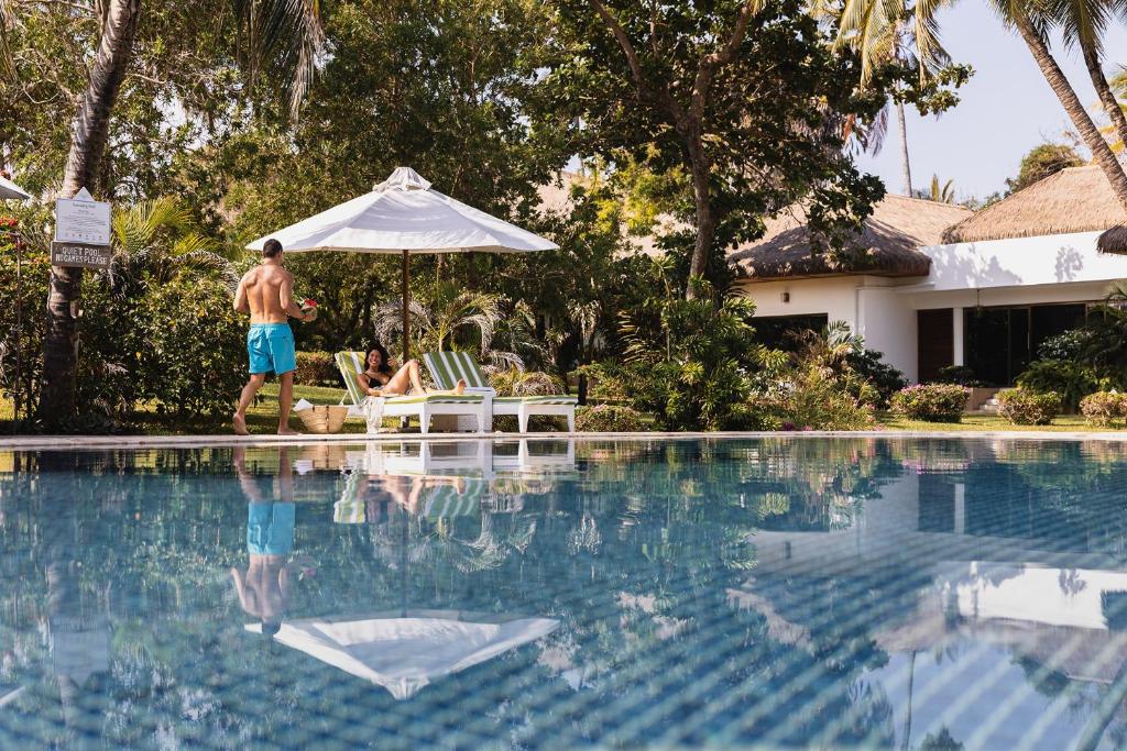 Bazén v ubytování Hemingways Watamu nebo v jeho okolí