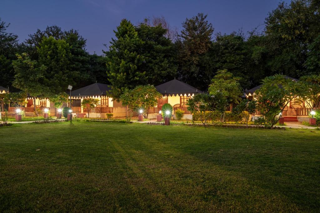 Zahrada ubytování Jungle Cave Resort