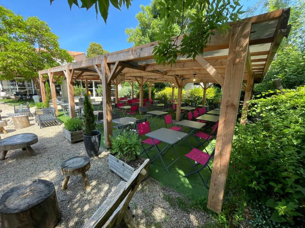 Zahrada ubytování Camping la Venise Verte