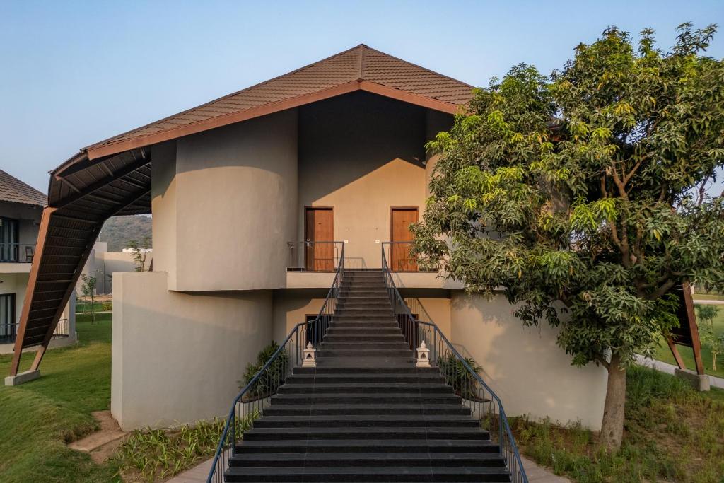 Zahrada ubytování Ananta Spa & Resort,Ajabgarh