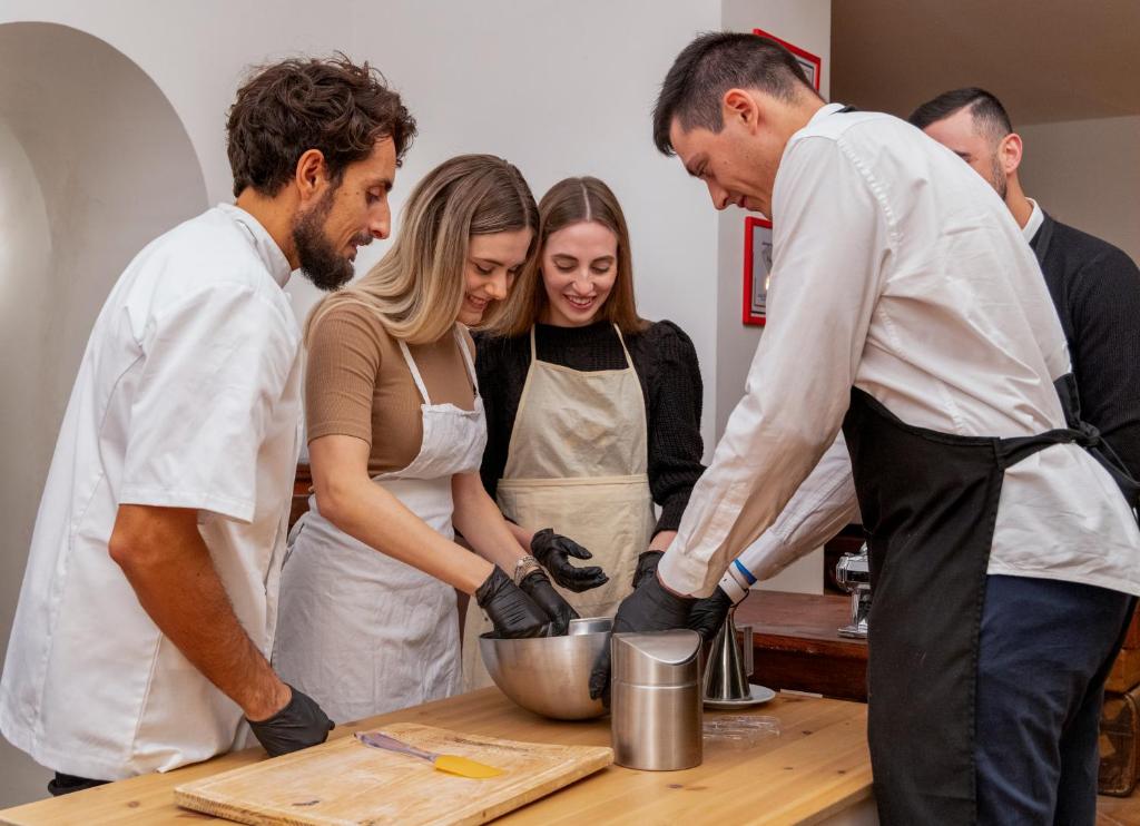 Hostia v ubytovaní Villa LeMarche b&b