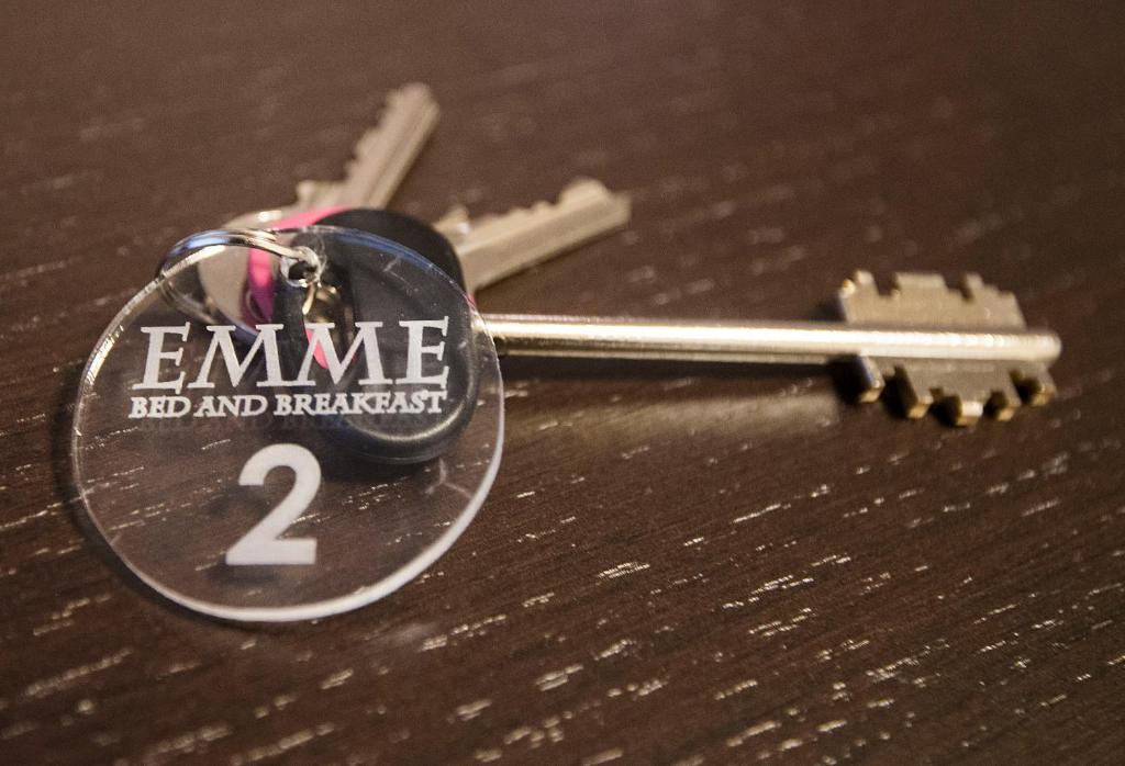 Certifikát, hodnocení, plakát nebo jiný dokument vystavený v ubytování Emme B&B