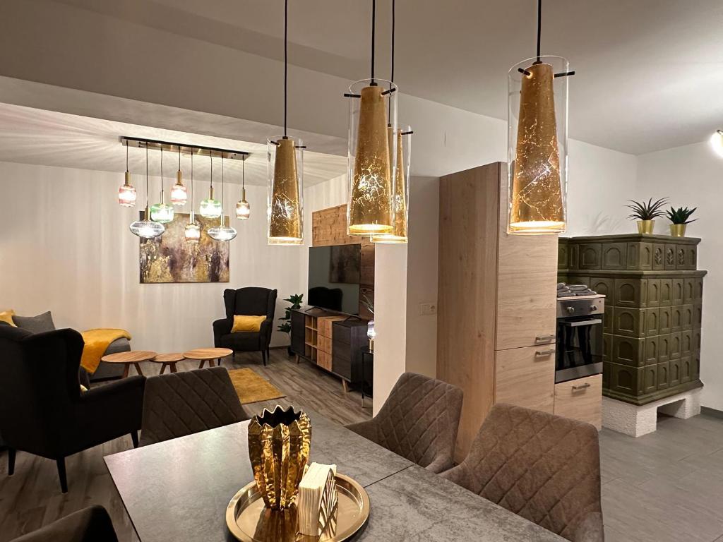 Posezení v ubytování life-stegersbach Suites