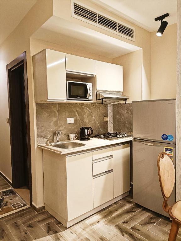 Kuchyň nebo kuchyňský kout v ubytování My Villa