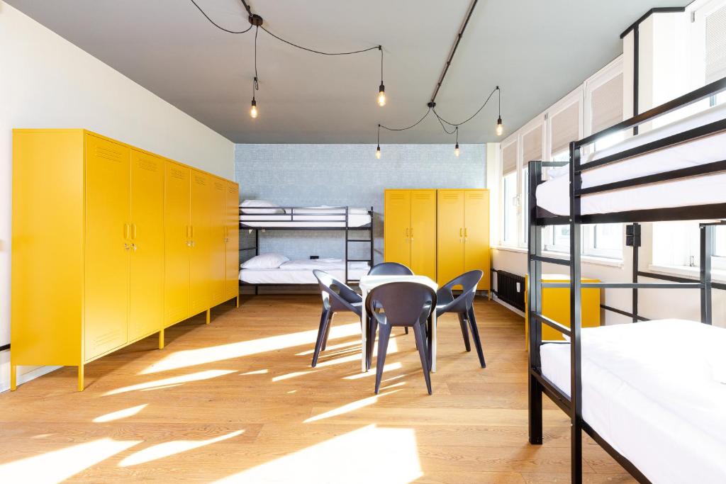 Postel nebo postele na pokoji v ubytování Coffee Inn Hostel Berlin