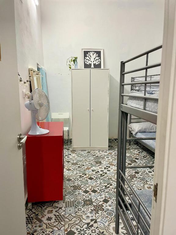 Postel nebo postele na pokoji v ubytování Rosa de los Vientos