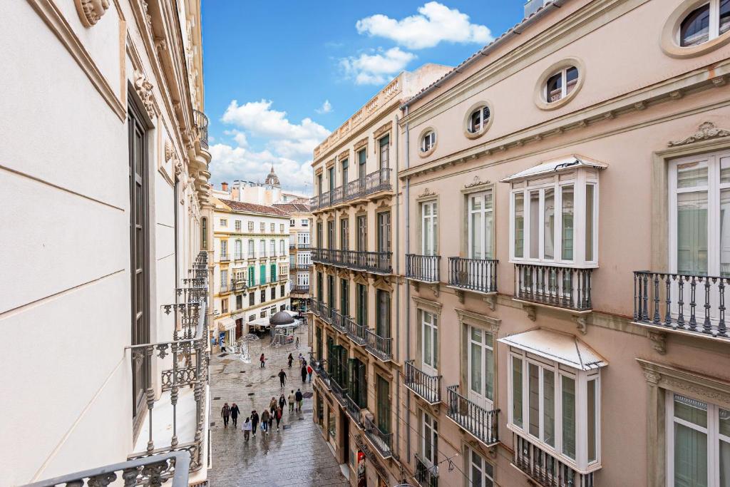 Budynek, w którym mieści się apartament