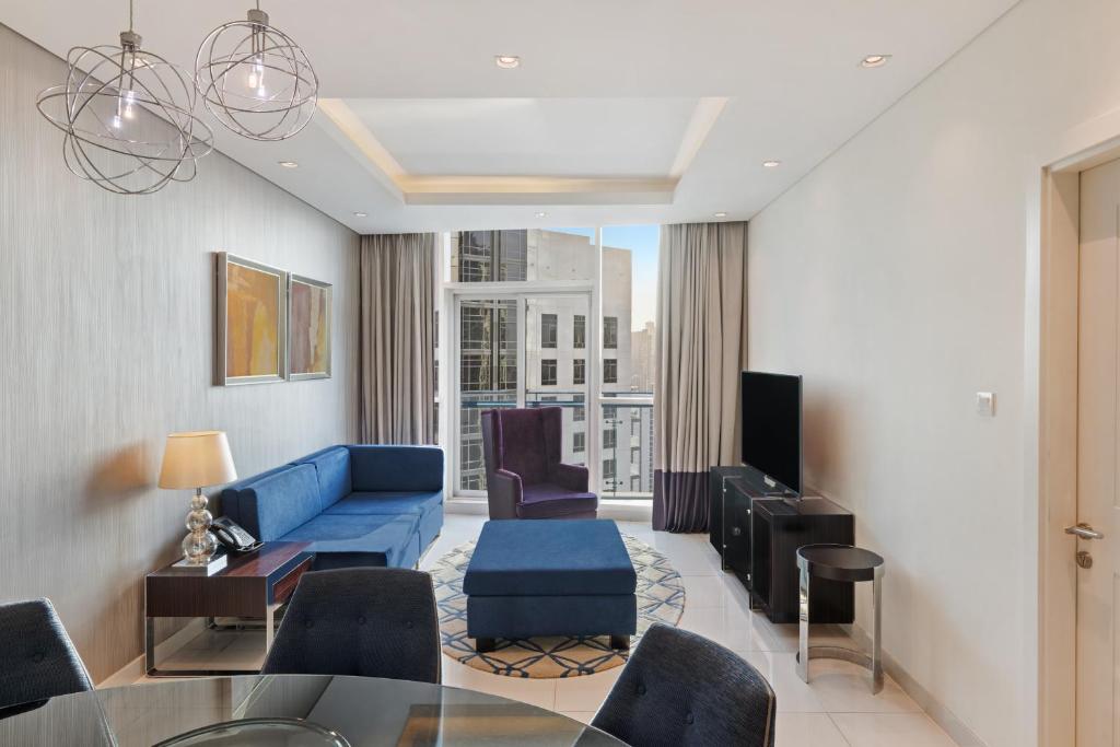 
Three Bedroom Suite with Private Balcony - Burj Khalifa View
