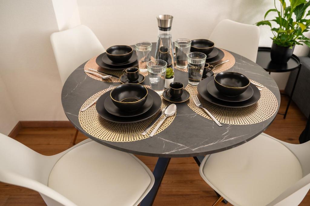 Joogid majutusasutuses Special PRIMERO PICASSO Apartment Basel, Bahnhof Grossbasel 10-STAR