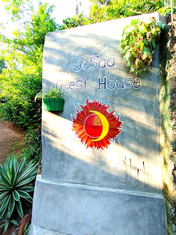Zahrada ubytování Sasaa Guest House