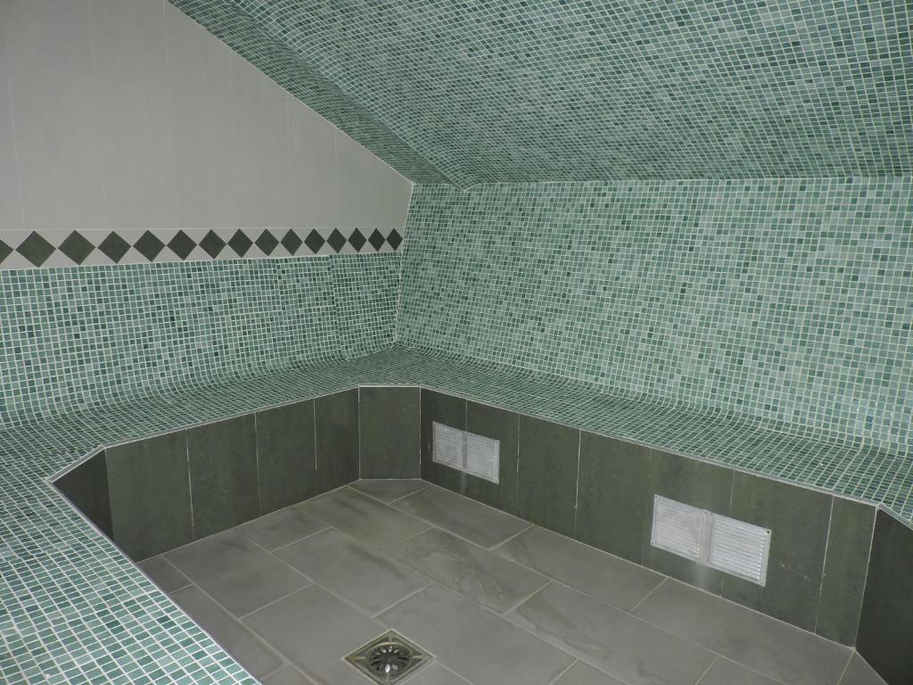 Koupelna v ubytování Hotel Palacio de Oñate