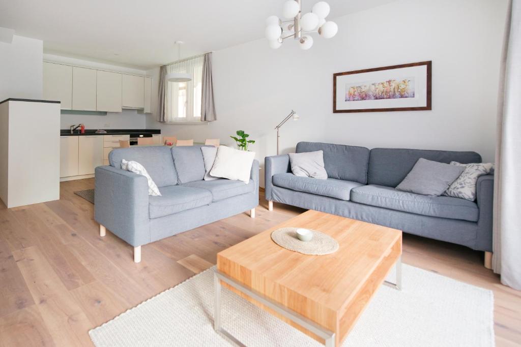 Posezení v ubytování Apartment Topas