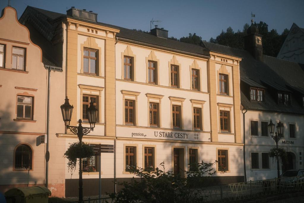Budova, kde se penzion nachází