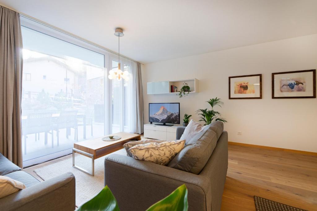 TV a/nebo společenská místnost v ubytování Apartment Topas