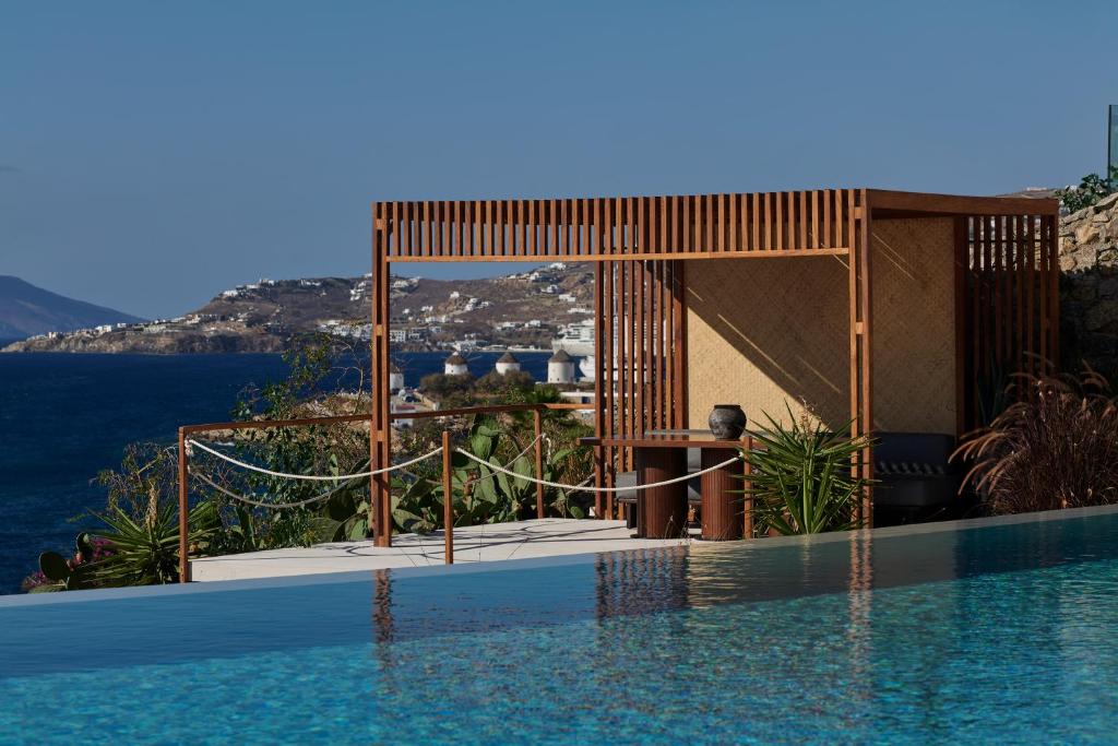 The swimming pool at or close to Mykonos Earth Suites