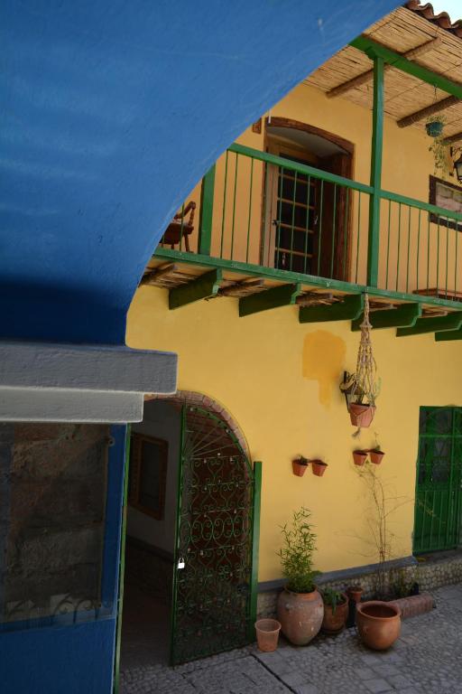 Balkón nebo terasa v ubytování Anata Hostal