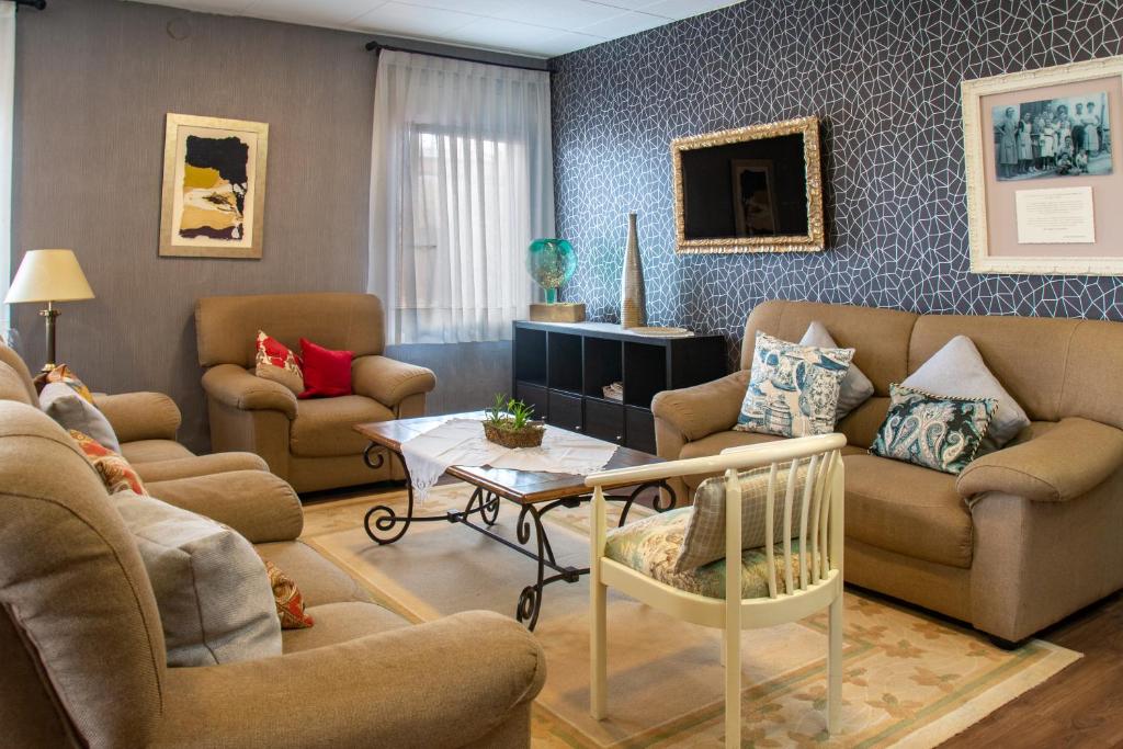 Posezení v ubytování Hotel Esteba
