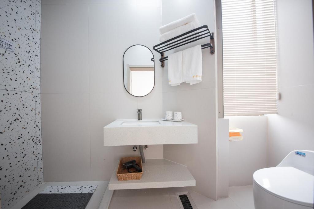 Koupelna v ubytování Meizhou Island Lijia Xiaoyuan B&B