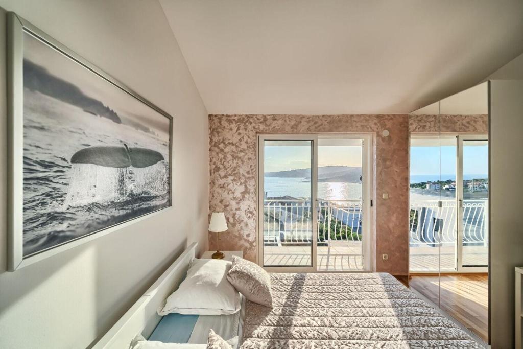 Posteľ alebo postele v izbe v ubytovaní Apartment AnteV