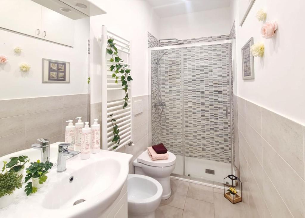 Kúpeľňa v ubytovaní Conte Verde Apartments