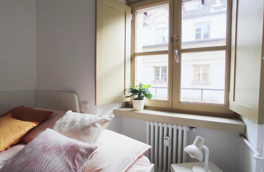 Posteľ alebo postele v izbe v ubytovaní Conte Verde Apartments
