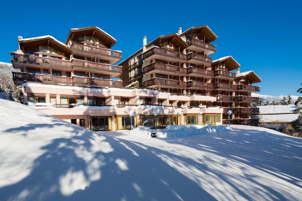 Aparthotel Helvetia v zimě