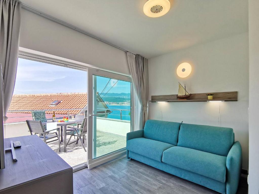 Posezení v ubytování Studio Apartment Glorijeta