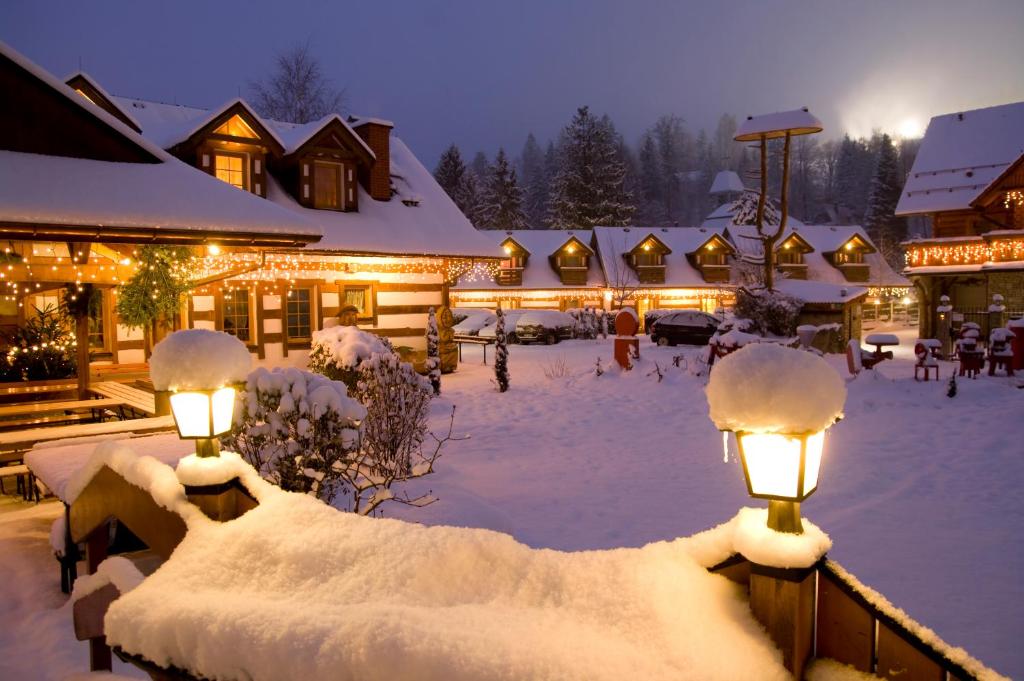 Kamratowo durante l'inverno
