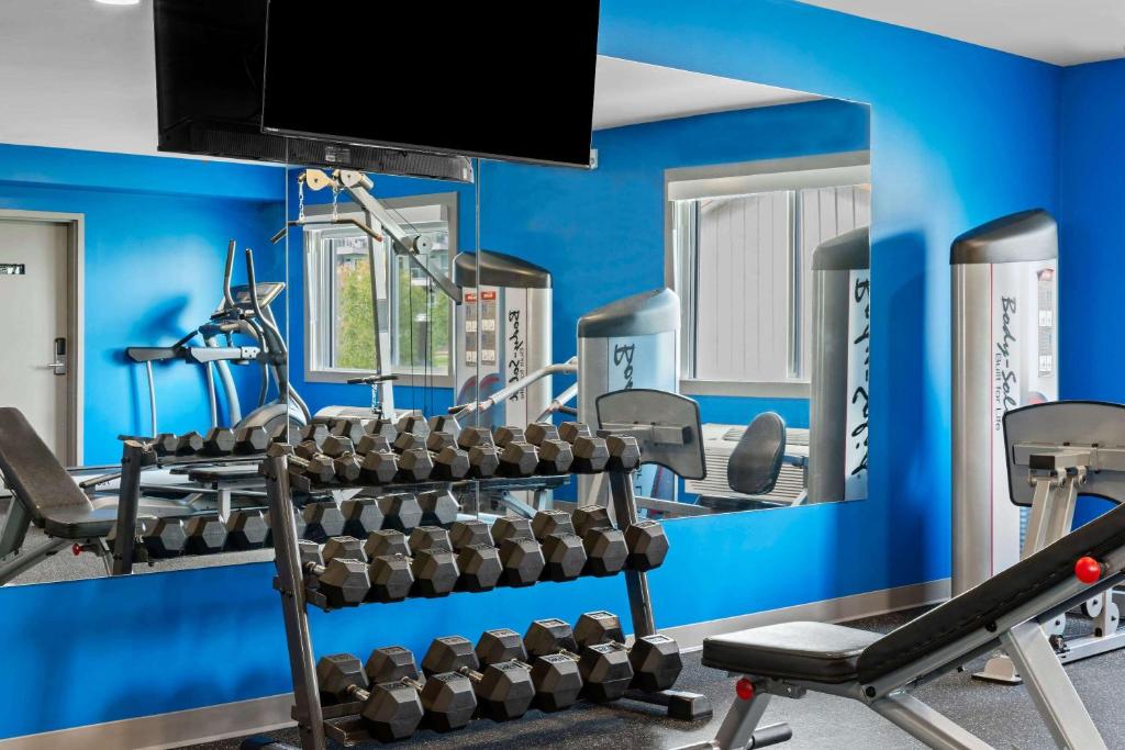 Fitness centrum a/nebo fitness zařízení v ubytování Days Inn by Wyndham Steinbach