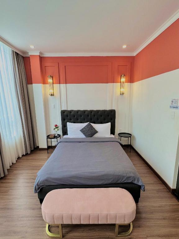 Giường trong phòng chung tại RL Boutique Dalat
