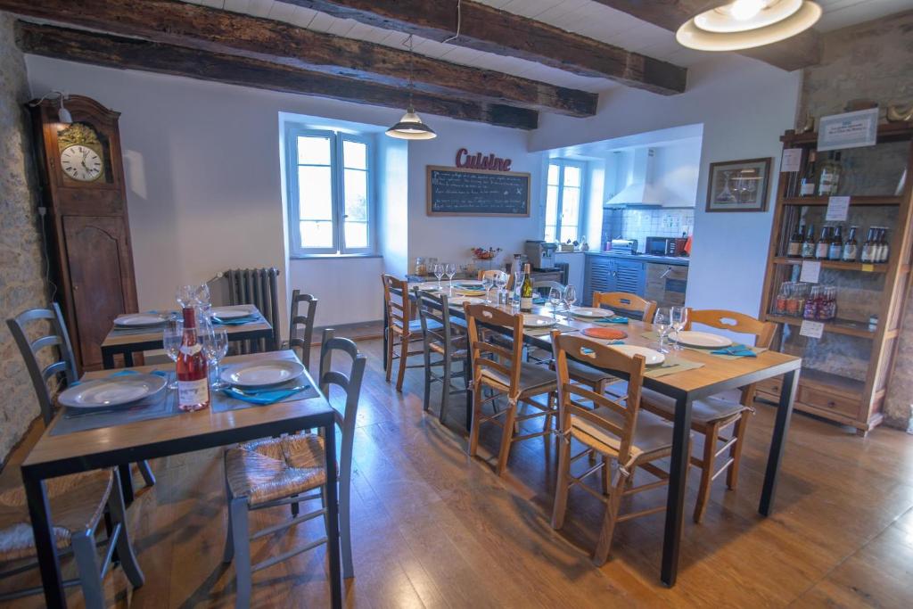 Restaurace v ubytování Le Clos du Barry
