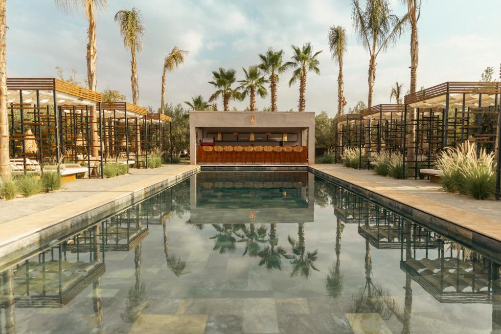 Πισίνα στο ή κοντά στο JW Marrakech Domaine d'Exception